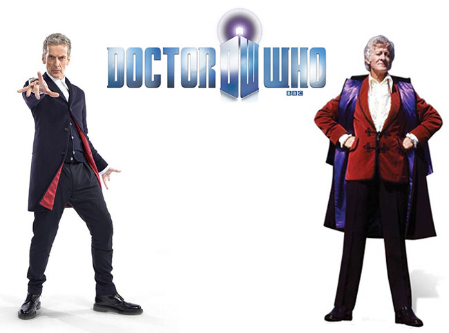 Peter Capaldi shows off new costume for Doctor Who