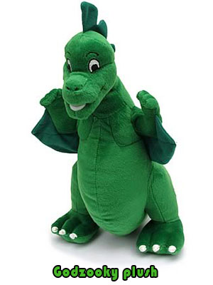 Godzilla Godzooky plush toy