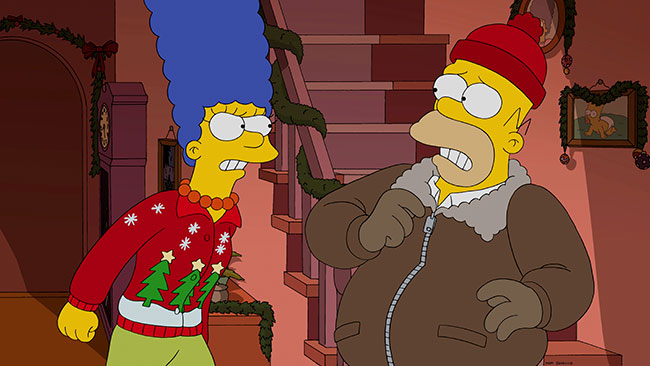 The Simpsons I Won't Be Home for Christmas