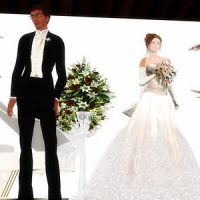 Second Life wedding affair