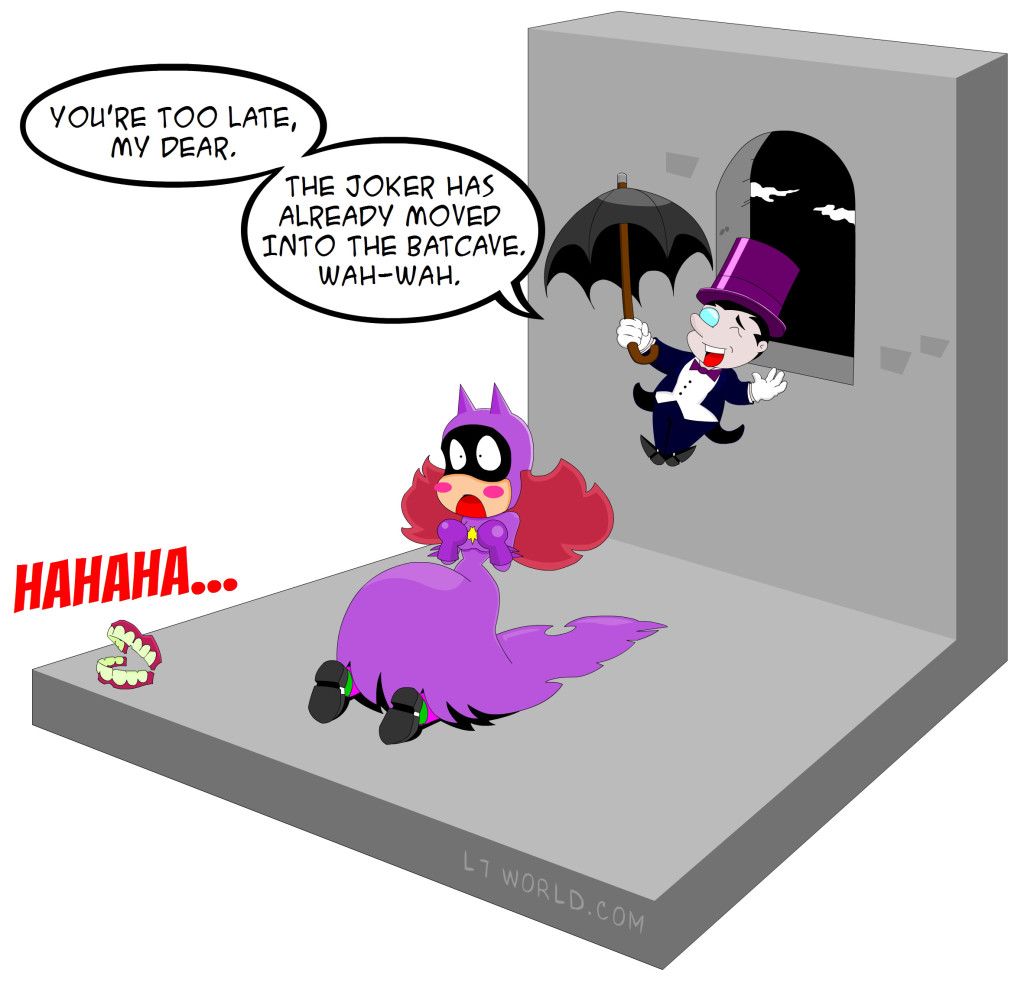 The Joker and Batgirl Wedding Mini Comic 04
