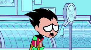 Teen Titans Go Legendary Sandwich Pie Bros. (Robin supermaket)