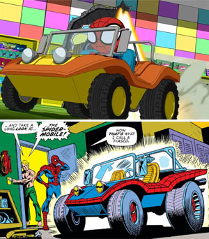 Spider-Mobile (Ulimate Spider-Man Itsy Bitsy Spider-Man and Amazing Spider-Man 130)