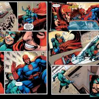 Sidekick #1 Red Cowl assassination (J. Michael Straczynski and Tom Mandrake)