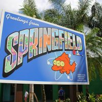 Simpsons Theme Park Attraction Complete