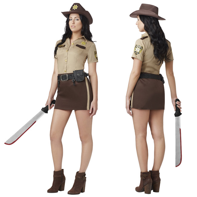 Sexy Walking Dead Costume (sassy Rick Grimes). 