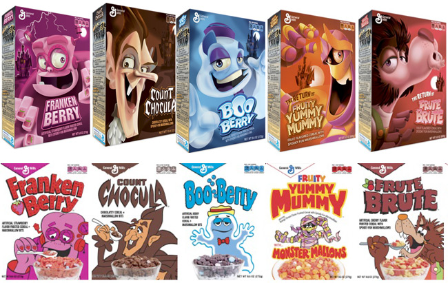 Monster cereals back for Halloween