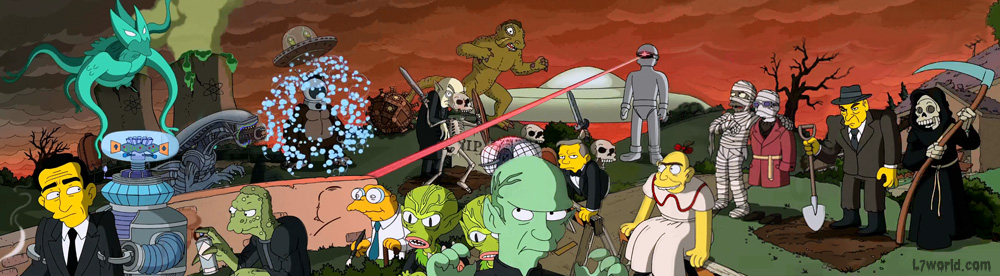 The Simpsons Treehouse of Horror XXIV Couch Gag