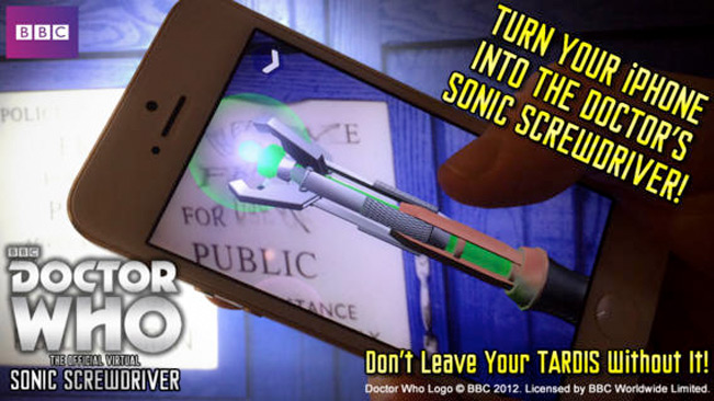 Doctor Who Sonic Screwdriver App