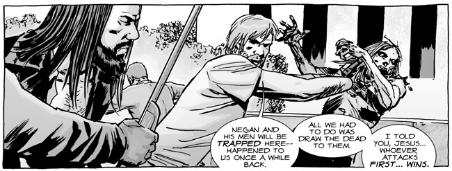The Walking Dead 116 (Jesus and Rick)