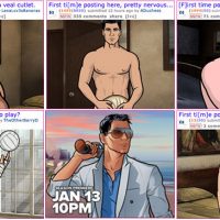 Archer takes nude selfie to promote season premiere