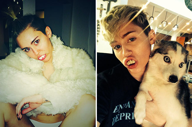 Miley Cyrus Big Bubba Bubba Teeth