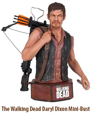 The Walking Dead Daryl Dixon Mini-Bust