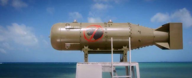 Godzilla trailer nuclear testing Godzilla bomb