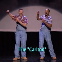 Jimmy Fallon and Will Smith do the Carlton on The Tonight Show (Evolution of Hip Hop)