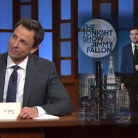 Late Night host Seth Meyers writes Thank You Note to Jimmy Fallon