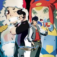 Space Dandy comic book crossover with RandomVeus