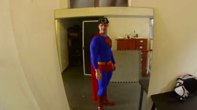 Superman returns GoPro camera and takes you along for the ride