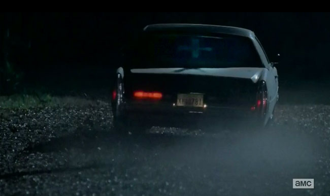 The Walking Dead Alone Beth kidnapped car cross