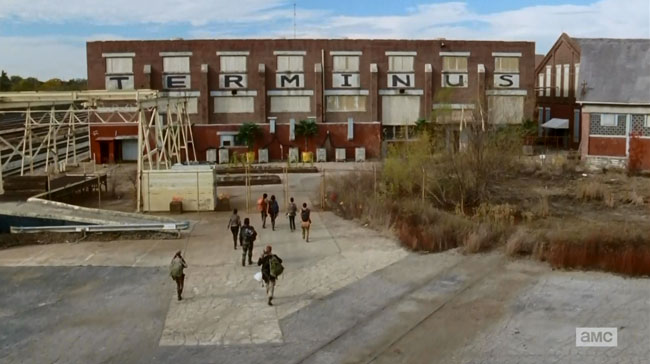 walking dead road to terminus construction set