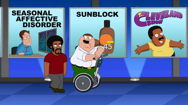 Family Guy racist musical number says Thank the Whites - Cleveland Show (Baby Got Black)