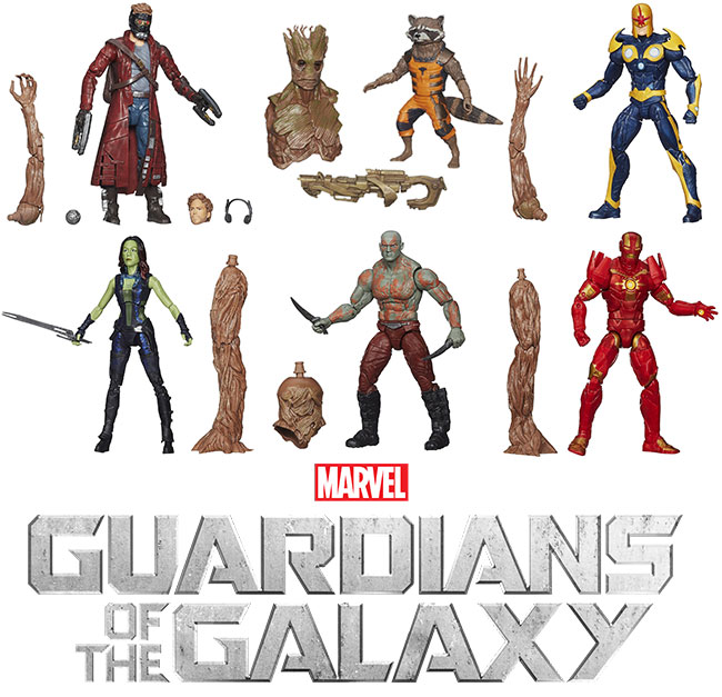 Guardians of the Galaxy Marvel Legends Action Figures Wave 1 pre-order