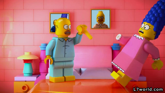 Lego 'Simpsons' episode tonight