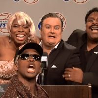 Clippers' owner Donald Sterling apologizes on Saturday Night Live (Bobby Moynihan, Nasim Pedrad, Jay Pharoah, Kenan Thompson)
