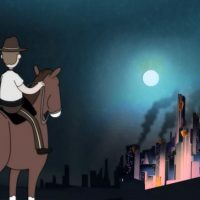 Futuristic Walking Dead parody