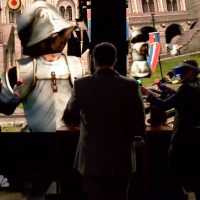 Jimmy Fallon demos Sony Project Morpheus Virtual Reality headset