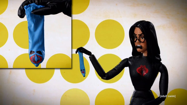 Robot Chicken parodies MTV's Girl Code (Baroness condom)