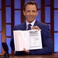 Seth Meyers reads between the lines of Hillary Clinton's book