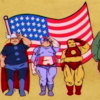 Fox releases Anti-American Captain America cartoon for July 4th (Avengers - Captain America, Thor, Spider-Man, Hulk, Iron Man)
