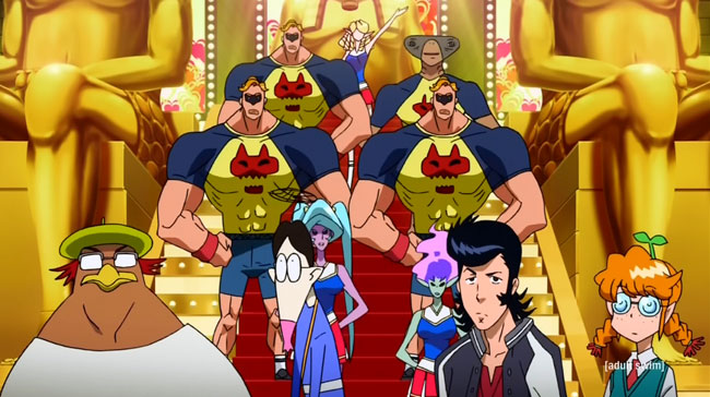 Space Dandy enrolls at Glee high school (The Transfer Student is Dandy, Baby)