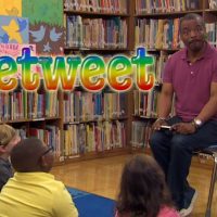 LeVar Burton Tweeting Rainbow Reading Rainbow parody Jimmy Kimmel