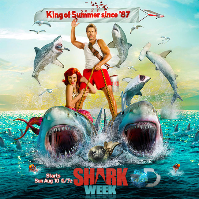 Rob Lowe is the King of Shark Week