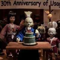 Stop motion animated Usagi Yojimbo short film "The Last Request"