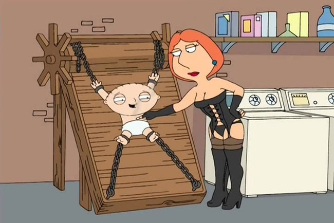 Family Guy Stewie Lois bondage