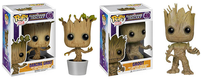 Groot Pop Vinyl, Dancing Groot Pop Vinyl Bobble Head