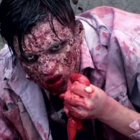 Zombie prank terrorizes Australia