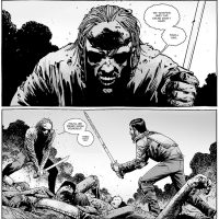 The Walking Dead 132 talking zombie knife Dante