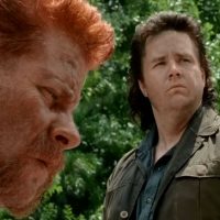 Walking Dead Self Help mustache Abraham Ford Michael Cudlitz mullet Eugene Porter Josh McDermitt