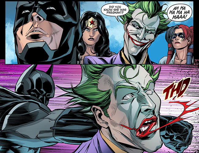 Injustice Gods Among Us Year Three 13 Batman kills the Joker punch