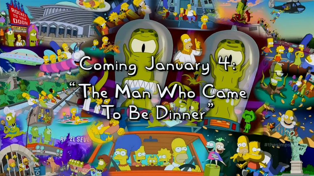 Simpsons The Man Who Came to Be Dinner Kang and Kodos