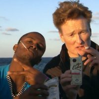 Conan O'Brien Cuba Rum Cigarettes smoking