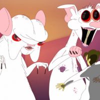 Scientifically Accurate Pinky and the Brain cartoon lab rats