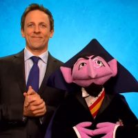 Seth Meyers Sesame Street Count This week in numbers vampire