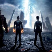 Fantastic Four movie 2015 Mister Fantastic Thing Human Torch Invisible Woman mountain