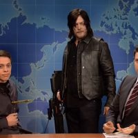 Saturday Night Live SNL Walking Dead Daryl Norman Reedus Pete Davidson Colin Jost