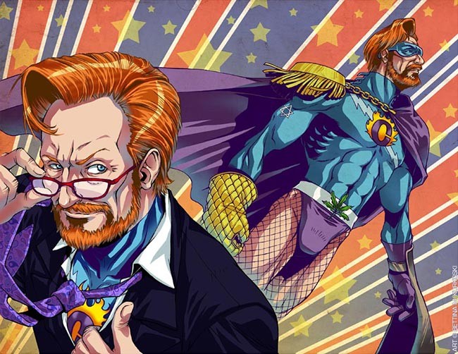 Comic-Con fan art Conan Flaming C